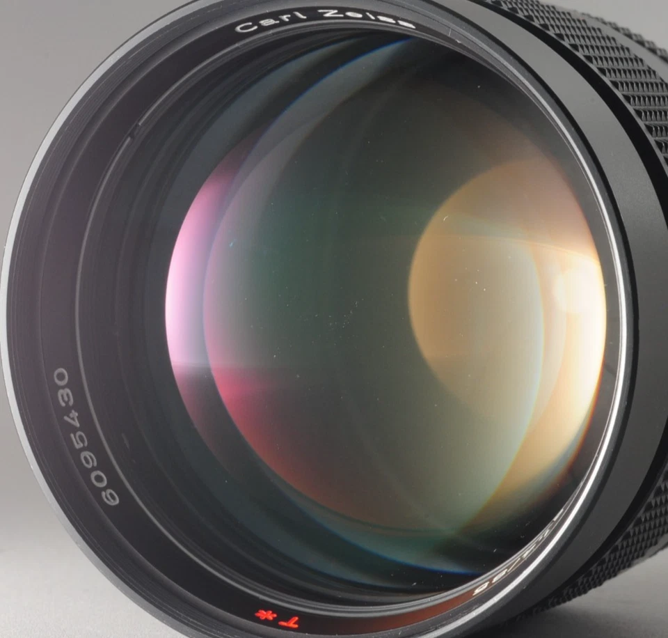 US Duty Paid N Mint Contax Carl Zeiss Planar T* 85mm F/1.4 AEG Lens #3639 - Image 4 of 4