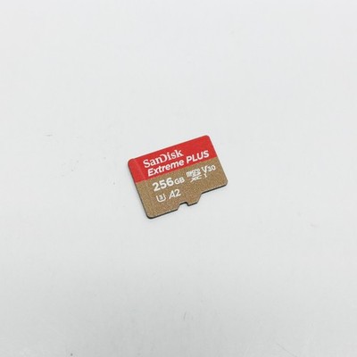 SanDisk Extreme PLUS 256GB microSDXC UHS-I Memory Card