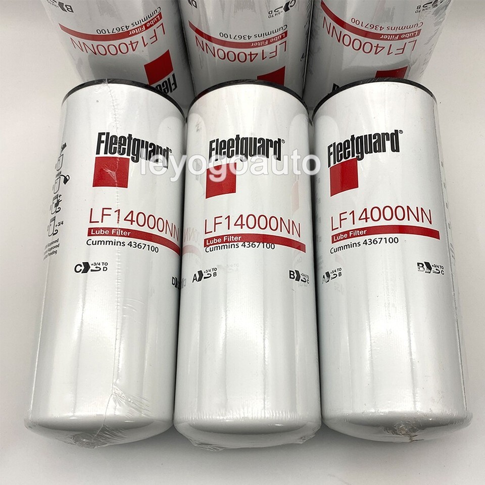 6PCS LF14000NN Oil Filter For Fleetguard Cummins ISX 4367100 NEW | eBay