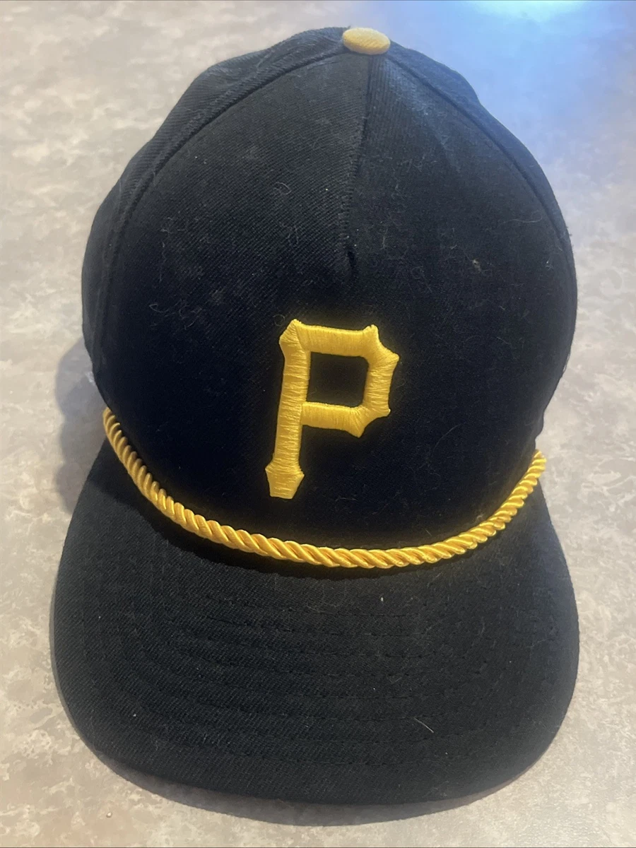 Casquette New Era 59FIFTY Pittsburgh Pirates, Taille 7 7/8, Noir/or, Très Bon état