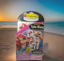 Disney PRINCESS COLORFORMS Take Along Re-Stickable Sticker SET 2015 New Sealed 