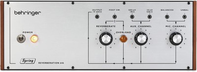 Behringer Spring Reverberation 66 Reverb Module black
