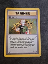 Pokémon TCG LT Surge Gym Heroes 17/132 Holo Rare MP. 