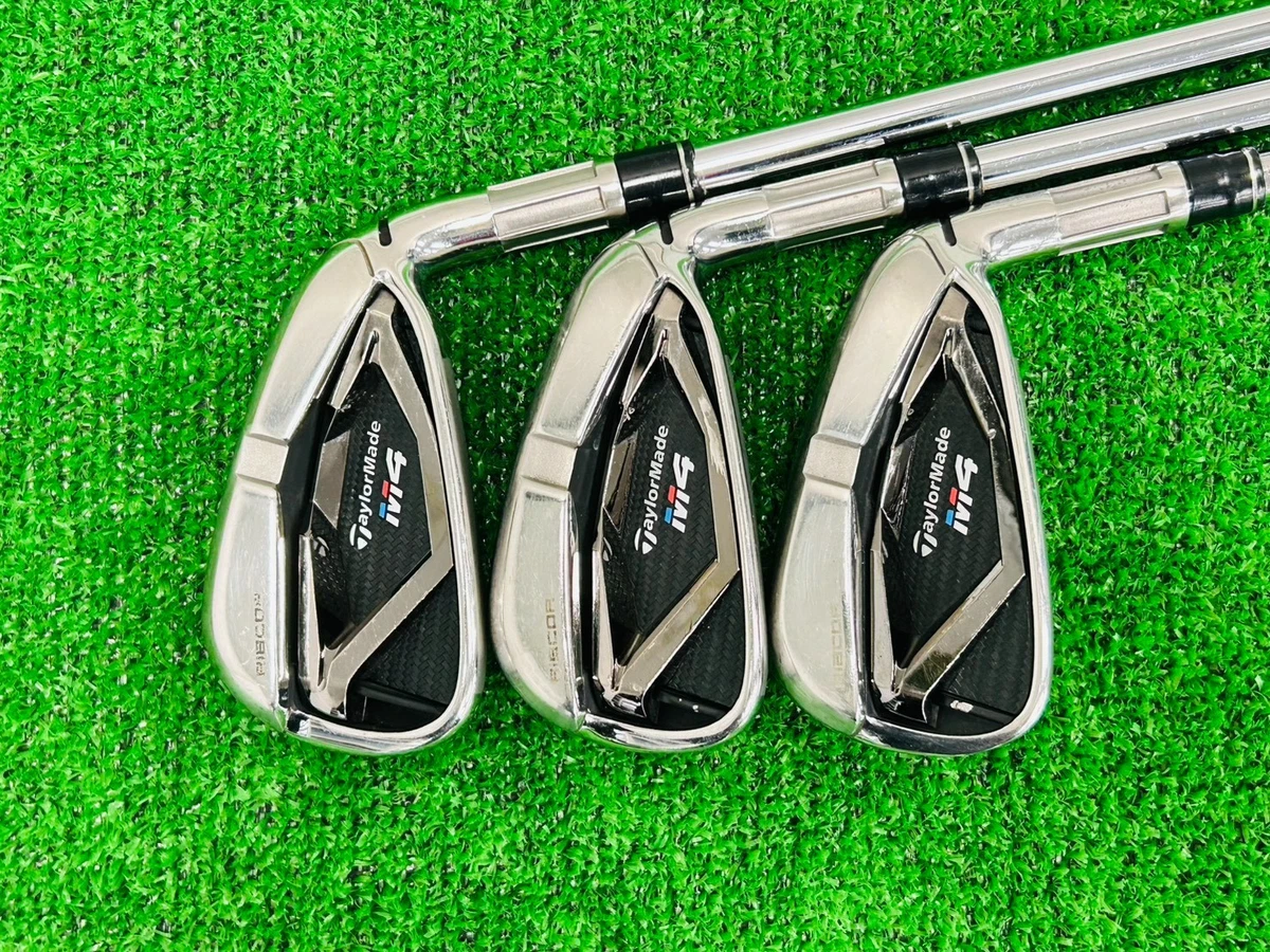 Set De Fers TaylorMade M4 - 5-9, PW, AW, SW - 8 Clubs - Graphite Stiff - Droitier