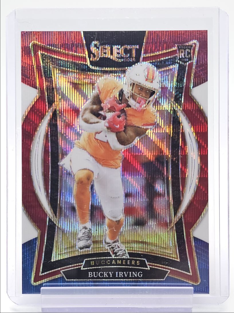 BUCKY IRVING 2024 SELECT CONCOURSE ROOKIE TRI COLOR PRIZM BUCCS RC /299 Q6048