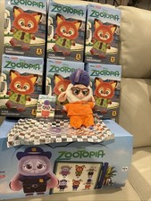 Zootopia / Minso Disney /5 Blind Box Plush Dolls Set Of 6 Case 1-opened READ