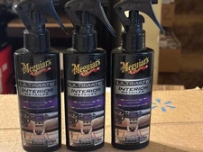 LOT OF 3- Meguiar's Ultimate Interior Detailer (4 fl. oz)