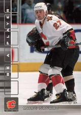 Marc Savard #90 2001-02 Be a Player Memorabilia Calgary Flames Hockey