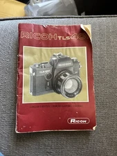 Ricoh TLS 401 " INSTRUCTION MANUAL." Genuine Factory Original Book