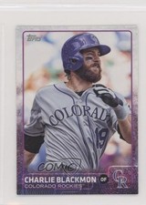 2015 Topps Mini Charlie Blackmon #34 o2h