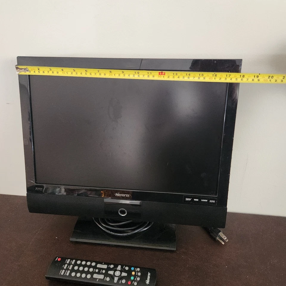 Memorex 19 LCD TV-MLT-1931  (Tested-Works) - Image 3 of 3