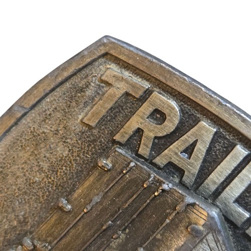 TrailMobile Belt Buckle Trucker Tractor Trailer Trail Mobile Semi Trailers VTG - Picture 9 of 12