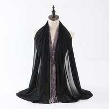 Long Headscarf Women Hijab Shawl Wrap Scarves Muslim Turban 175 70Cm Stole Scarf