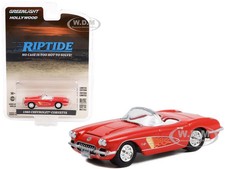 GLT44940-B Greenlight 1960 Chevrolet Corvette C1 Red Riptide