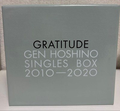 Gen Hoshino Singles Box “GRATITUDE” | eBay Gen Hoshino Singles Box “GRATITUDE” | eBay