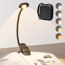 Rechargeable Book Light for Reading at Night, Reading Light with 1200 mAh Bat...
