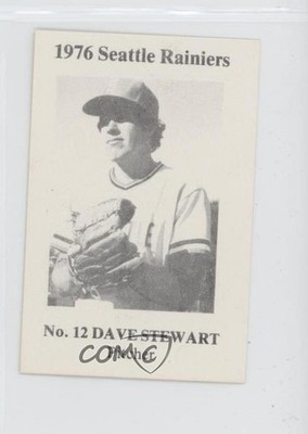 1976 Seattle Rainiers Team Issue Dave Stewart #12 0gx4