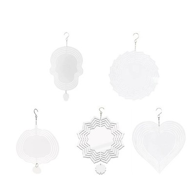 Sublimation Wind Spinner Blanks 3D Hanging For Indoor Outdoor Garden Decoration