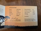 2014 New Zealand Mint Limited Edition Endangered Species Black Rhinoceros Coin — photo 4
