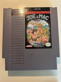Joe & Mac Nintendo NES 1992 Video Game (Great condition)