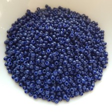 11/0 TOHO 25 grams Seed Beads - Semi Glazed - Navy Blue - No. 2607f