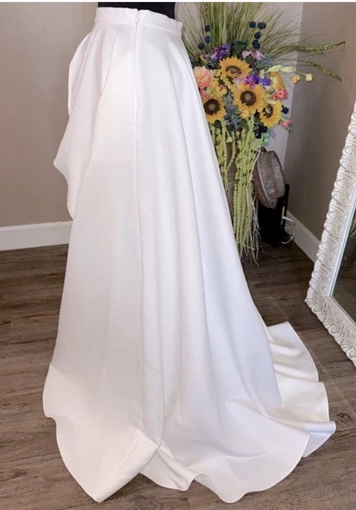 JAYGODFREY Ruffle Drape Gavin Layering Over Skirt Size 2 US - Image 3 of 4