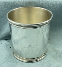 Rare Solid Sterling Silver Ronald Reagan Presidential Mint Julep Cup - No MONO