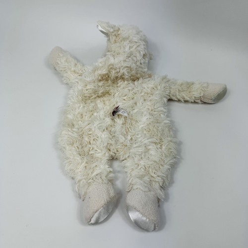 Douglas Baby Lamb Sheep Sshlumpie Lovey Plush Blanket Stars Moon Satin Trim 14” - Picture 5 of 9