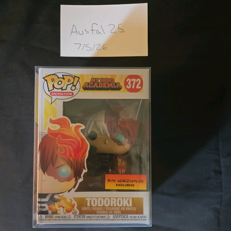 Funko Pop! Vinyl: My Hero Academia - Todoroki (Metallic) - Box Warehouse...
