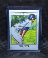 2016 Topps Transcendent WADE BOGGS Reproduction Art Sketch Card 1983 /65 HOF