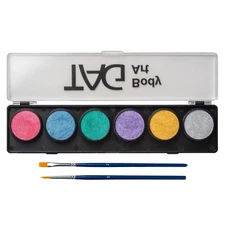 TAG Face & Body Paint - Pearl Palette 6 x 10g