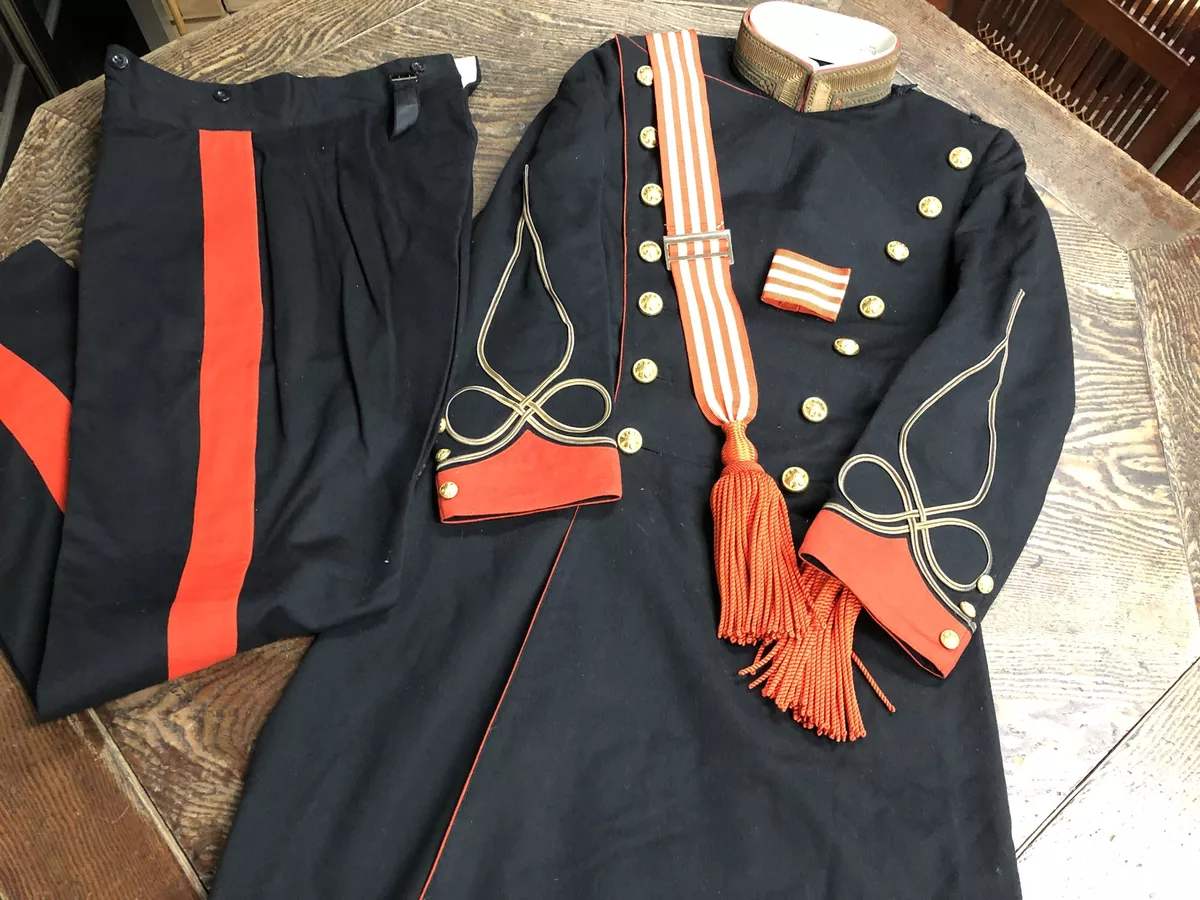 Y3395 Imperial Japan Army Court Uniform top bottom set Sash