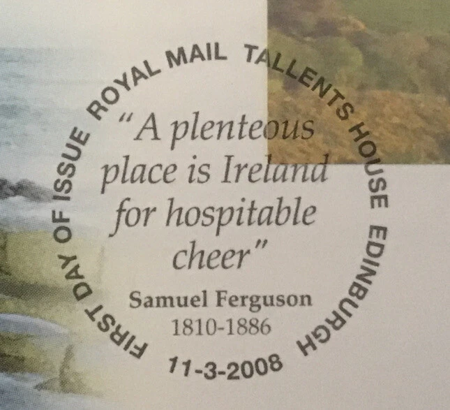 GB QEII 2008 Celebrating Northern Ireland RMFDC Tallents House SHS Typed Add W/I - Image 3 of 3