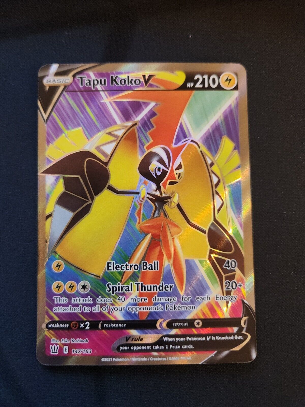 Mavin  Tapu Koko V, 50/163