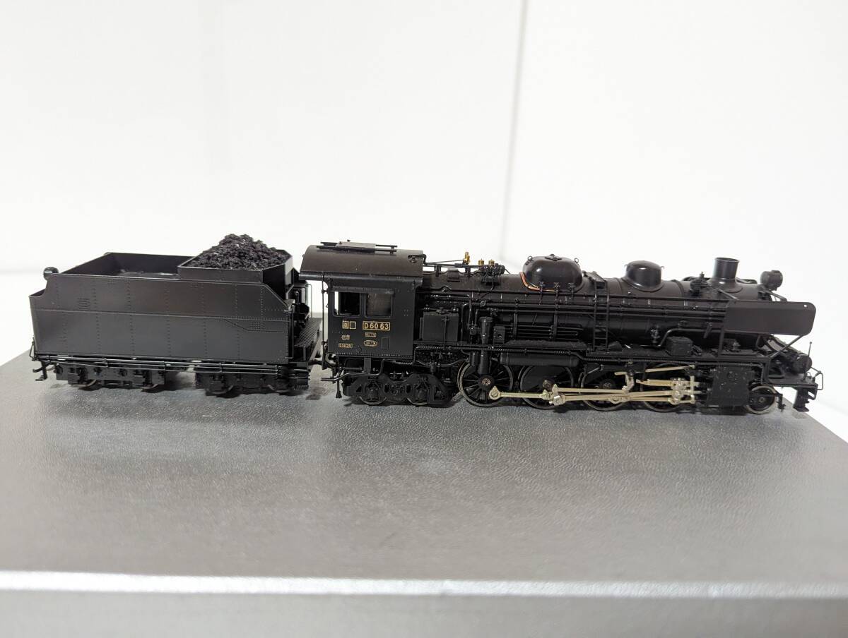 Model Train Tenshodo 0409T No.537KP JNR D60 Steam Locomotive HO