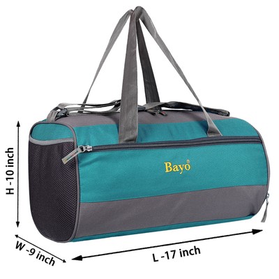 Canvas Sports Gym Duffle Shoulder Bag 19'' Rothco- Black, Earth Brown, Olive Drab