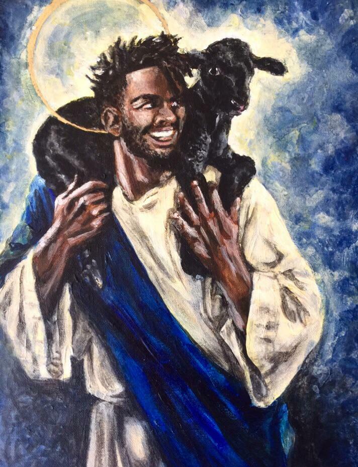 african jesus art