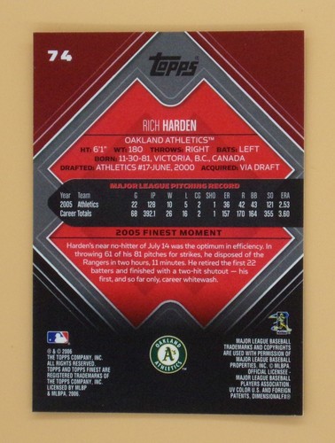 2006 Finest Baseball Base Cards - Pick Your Card - Picture 107 of 223