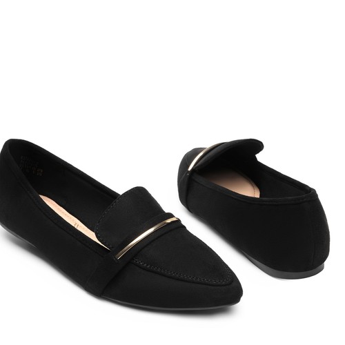 Dream Pairs Women Flat Shoes Pointed Toe Casual Shoes Slip On Office Work Shoes - Picture 6 of 22