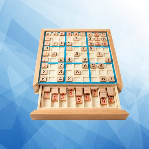 Sudoku-Spiel Schach Kind Zahlenpuzzle-Spielbrett Zahlenrätsel Für Kinder - Bild 11 von 11