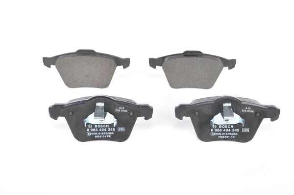 Plaquettes de frein à disque BOSCH 0986494245 auto FORD avant