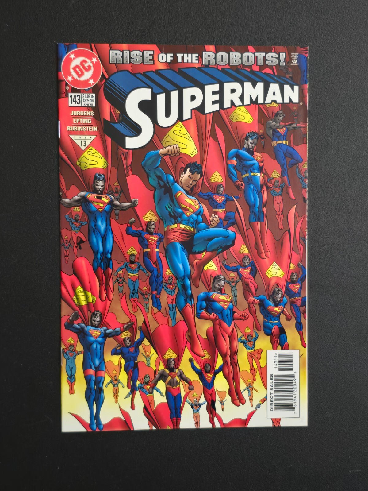 DC Comics Superman #143 April 1999 Steve Epting Art (b)