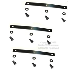 (3) Sets Victor Victrola/Talking Machine 3 Governor Springs, 9 Screws, 9 Washers