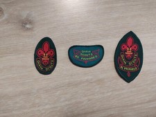 Boy Scout Ghana patch lot / traditional rank ...