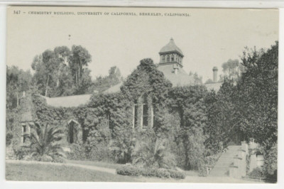 CA Postcard University Of California Berkeley Chemistry Building c1910 vtg A25