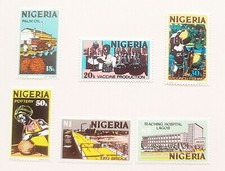 NIGERIA - MNH - 1973 - Definitive Issues. - 6/9v