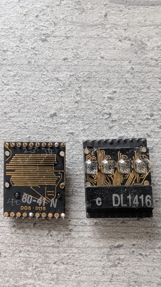 2 x Afficheur DL1416 , 4-Digit 16-Segment LED DISPLAY - Imagen 2 de 2