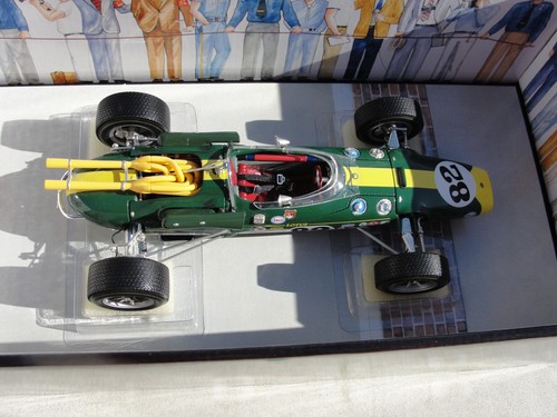 CAROUSEL DIECAST LOTUS 38 'JIM CLARK' GREEN #82 5201 1.18 SCALE NEW OLD STOCK - Picture 3 of 17
