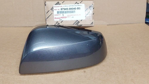 OEM TOYOTA SIENNA DRIVER SIDE MIRROR COVER 1H1 PREDAWN GRAY FITS 2021-24