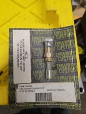 Lowbrow Customs Chrome Enricher Knob 006489